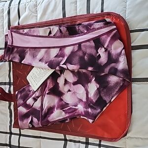 * NWT Lululemon Train Times 7/8 Pant in Blush Blossom Alpine White Candy Pink